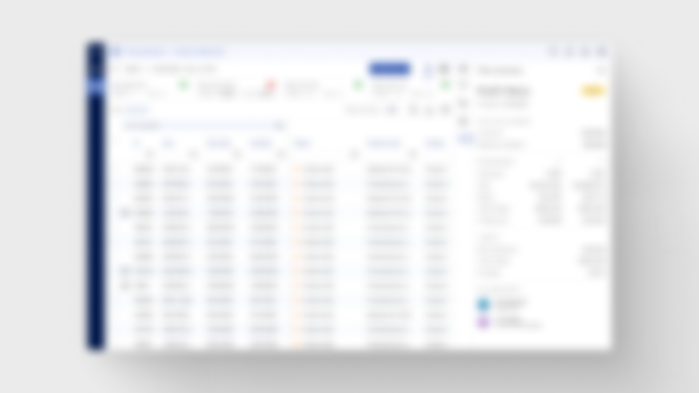 Blurred screenshot from Promotion Advisor